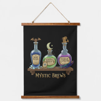 Tapisserie Suspendue Mystic Brews | Whimsical Witchy Potions & Elixirs