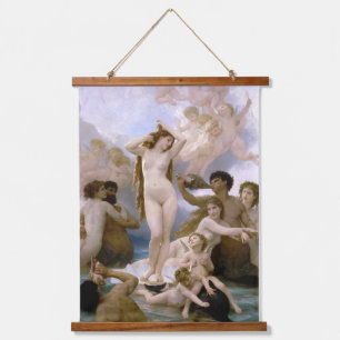 Tapisserie Suspendue Naissance de Vénus de William-Adolphe Bouguereau