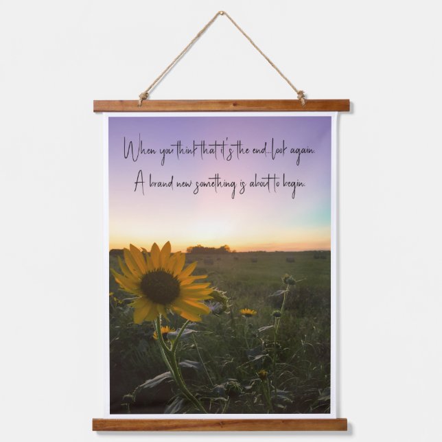 Tapisserie Suspendue New Beginnings (Recto)