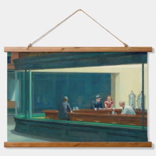 Tapisserie Suspendue Nighthawks 1942 par Edward Hopper
