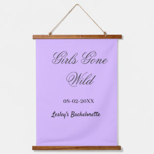 Tapisserie Suspendue Nom de la fête de Bachelorette Girls Gone wild dat