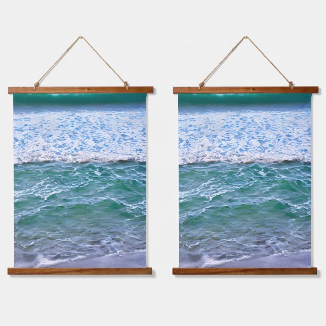Tapisserie Suspendue Océan clair tropical (Double)