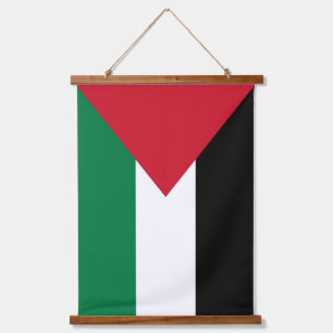 Tapisserie Suspendue officiellement le drapeau de l'État de Palestine