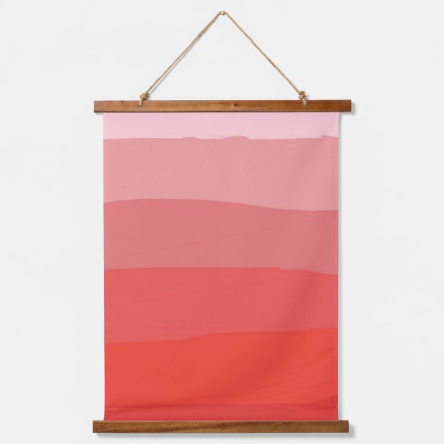 Tapisserie Suspendue Ombre rouge (Recto)