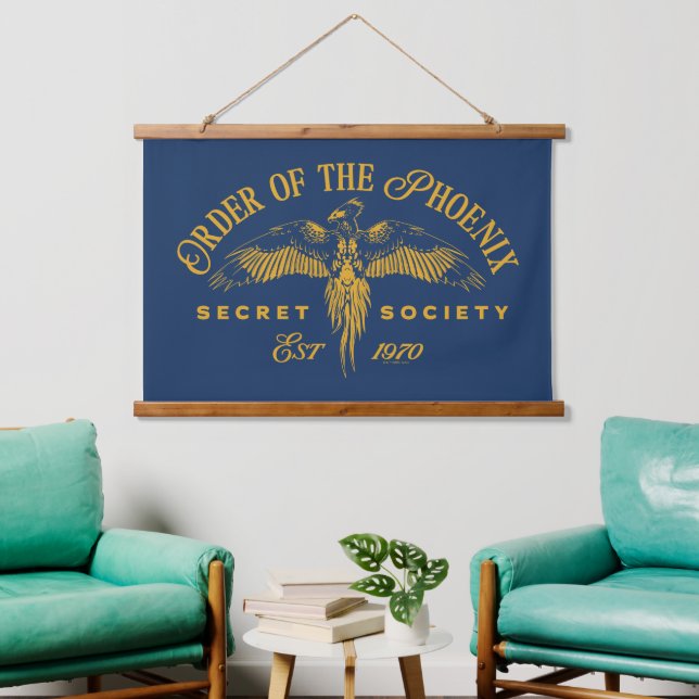 Tapisserie Suspendue ORDRE DE PHOENIX Secret Society Graphic (Salon)