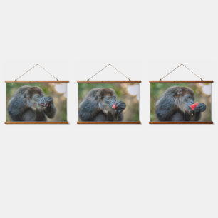 Tapisserie Suspendue Pastèque Monkey Munching