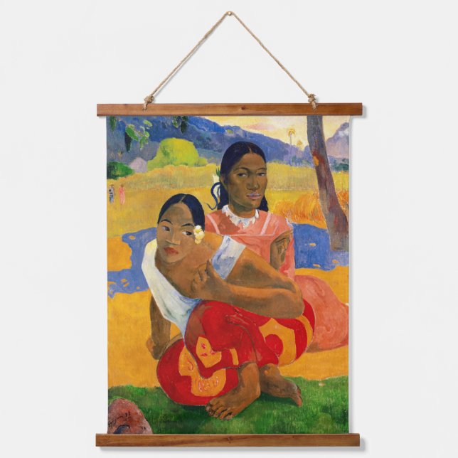 Tapisserie Suspendue Paul Gauguin - Quand Vous Marierez-Vous ? (Recto)