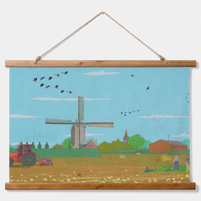 Tapisserie Suspendue Pays-Bas Pays-Bas Pays-Bas (Devant)