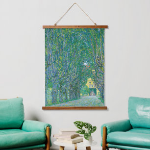 Tapisserie Suspendue Paysage classique de la nature verte de Klimt, Bea