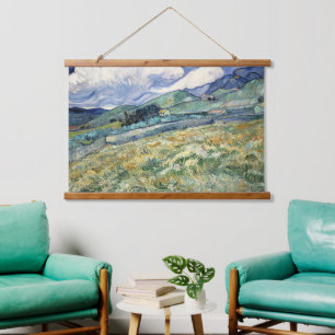 Tapisserie Suspendue Paysage de Saint-Rémy par Vincent Van Gogh