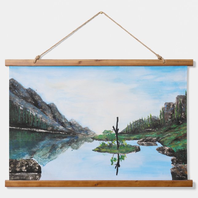 Tapisserie Suspendue Paysage original (Devant)