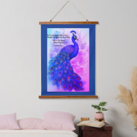 Peacock bleu et violet