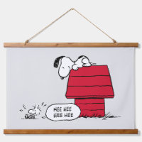 PEANUTS | Motif rouge et noir