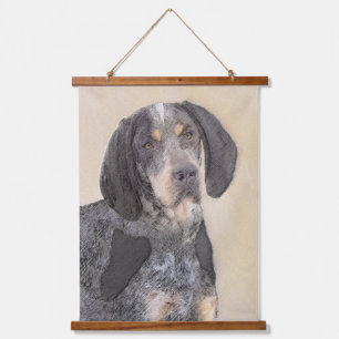 Tapisserie Suspendue Peinture de linge bluetick - mignon chien original
