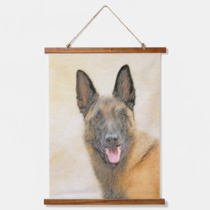 Tapisserie Suspendue Peinture Malinoise belge - Cute Original Chien Art
