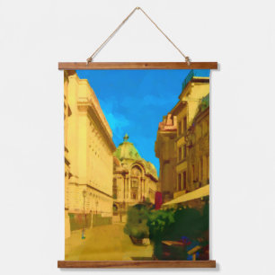 Tapisserie Suspendue Peinture numérique de Bucarest