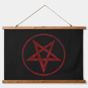 Tapisserie Suspendue Pentagram Red Devil