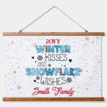 Personnaliser des baisers d'hiver