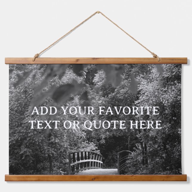 Tapisserie Suspendue Personnalisez Votre Citation Motivationnelle De Te (Devant)
