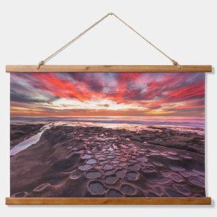 Tapisserie Suspendue Piscines à Marée à La Jolla, Californie