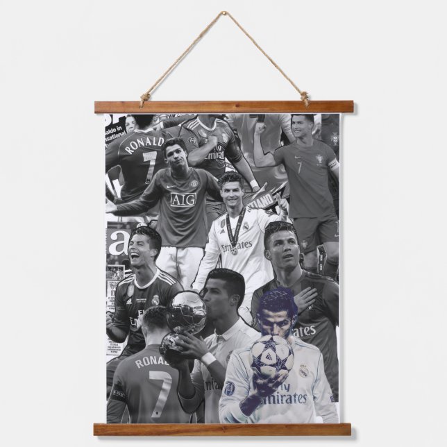 Tapisserie Suspendue poster CR7 (Recto)