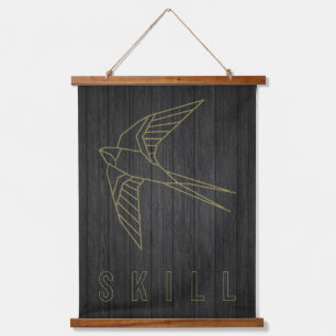 Tapisserie Suspendue Poster d'affirmation de motivation pour améliorer