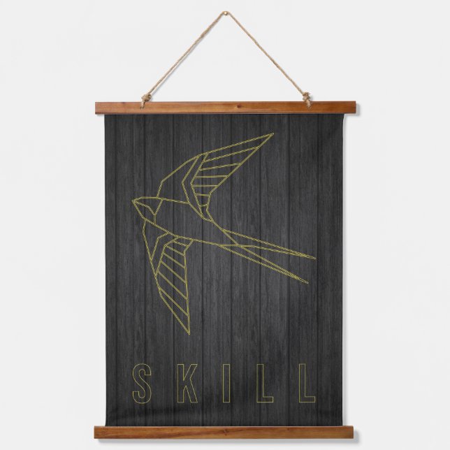 Tapisserie Suspendue Poster d'affirmation de motivation pour améliorer  (Recto)