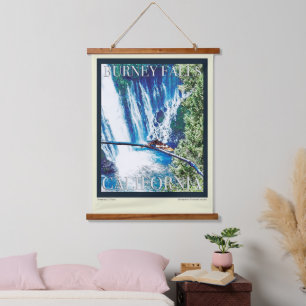 Tapisserie Suspendue Poster de Burney Falls, CA