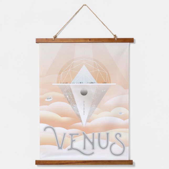 Tapisserie Suspendue Poster-Observatoire Rétro Dans Le Système Solaire (Recto)