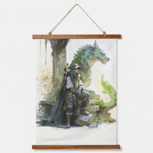 Tapisserie Suspendue Ranger et son dragon