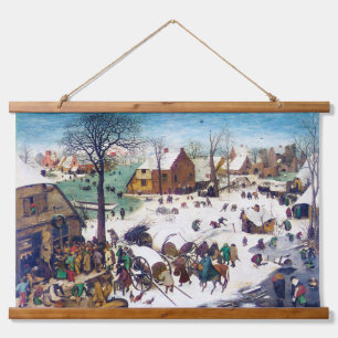 Tapisserie Suspendue Recensement à Bethléem, Pieter Bruegel