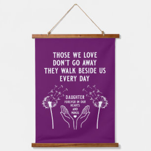 Tapisserie Suspendue Réception funéraire en mémoire