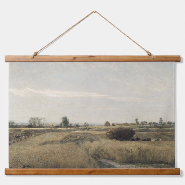 Tapisserie Suspendue Récolte | Charles-François Daubigney (Devant)