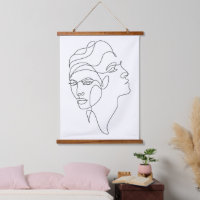 Reflets Intérieurs – Art en Ligne Minimaliste Doub