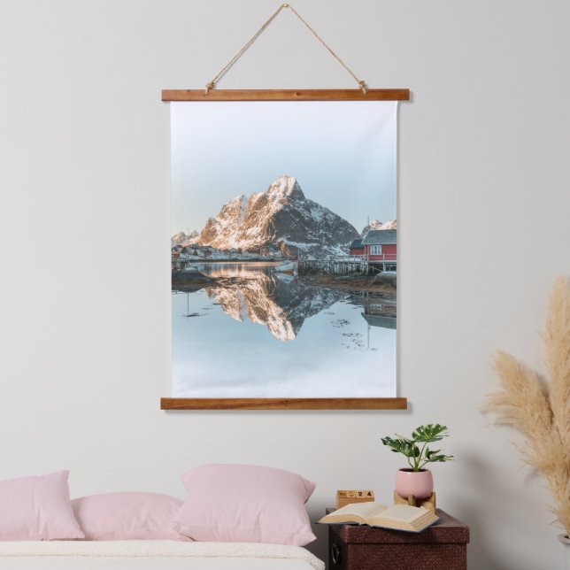 Tapisserie Suspendue Reine, îles Lofoten (Chambre à coucher)