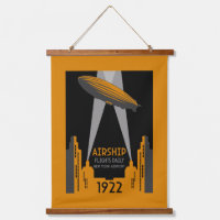 Retro Airship Travel des années 1920