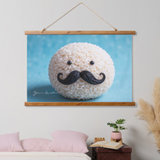 Tapisserie Suspendue Rice Ball with Mustache