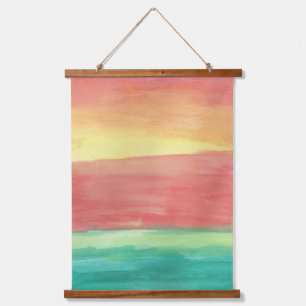 Tapisserie Suspendue Rivages du coucher de soleil Abstraits