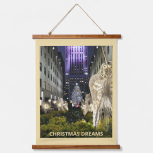 Tapisserie Suspendue Rockefeller Plaza Christmas NYC
