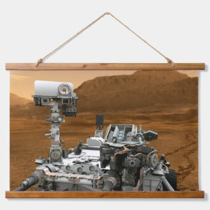 Tapisserie Suspendue Rover Curiosity Du Laboratoire Scientifique Mars.