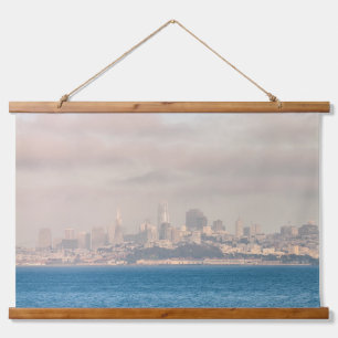 Tapisserie Suspendue San Francisco Skyline Cityscape in Fog