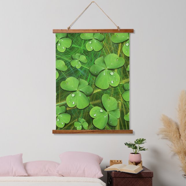 Tapisserie Suspendue Shamrock vert St Patrick iPhone 5 Coque-Mate (Chambre à coucher)