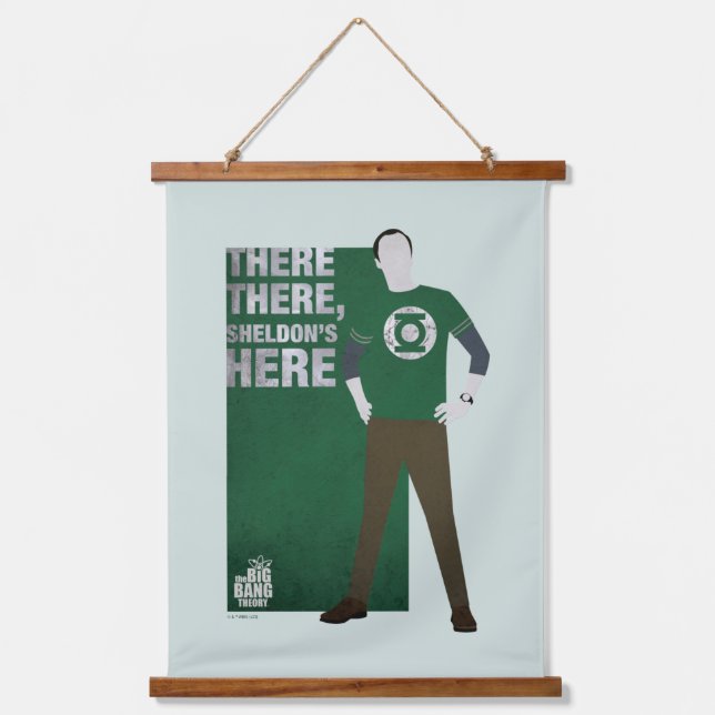 Tapisserie Suspendue Sheldon est ici (Recto)
