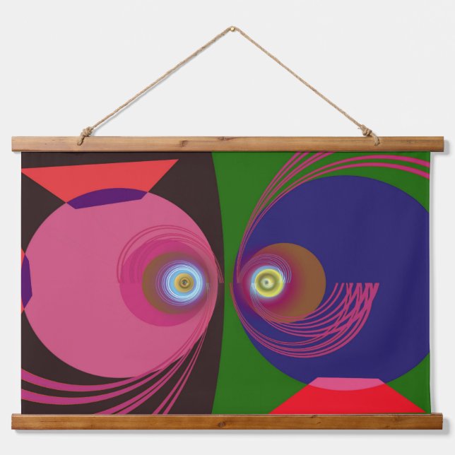 Tapisserie Suspendue Signe des Poissons  (Devant)