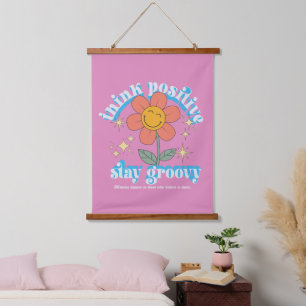 Tapisserie Suspendue Slogan Super pour un séjour positif