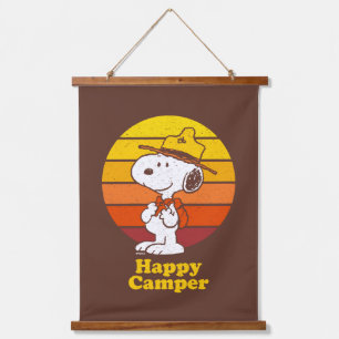 Tapisserie Suspendue Snoopy Scout Beagle - Happy Camper