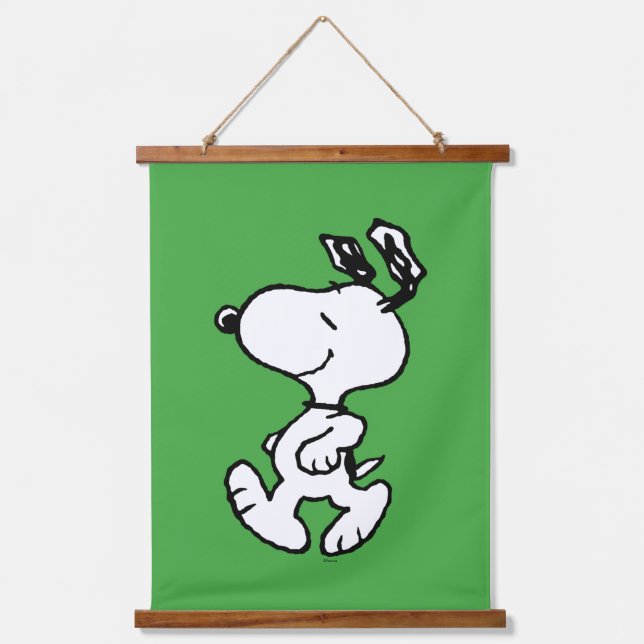 Tapisserie Suspendue Snoopy So Sweet Flower Motif (Recto)