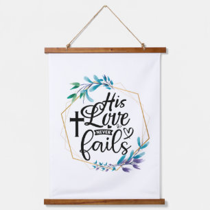 Tapisserie Suspendue Son Amour n'échoue jamais