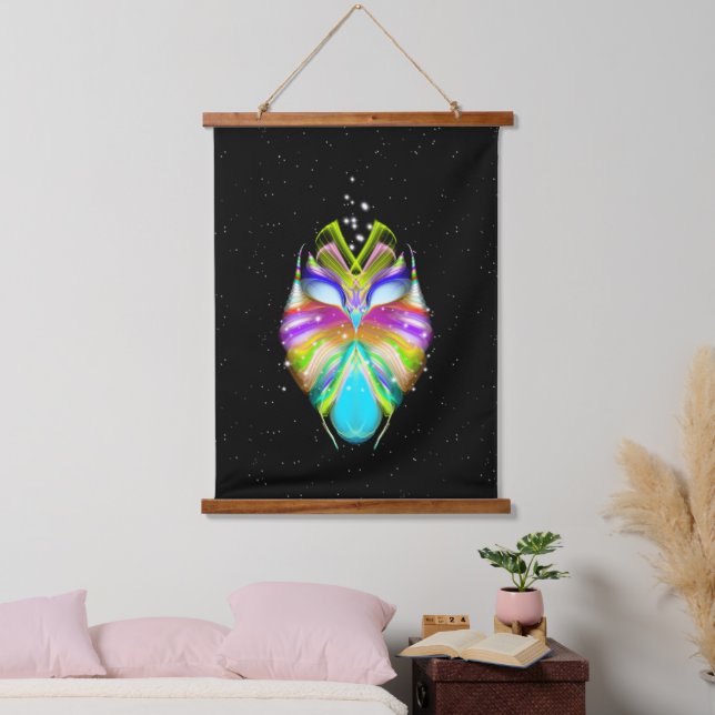 Tapisserie Suspendue Starlight Oracle Owl (Chambre à coucher)