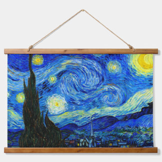 Tapisserie Suspendue Starry Night by Van Gogh Art Poster Imprimer